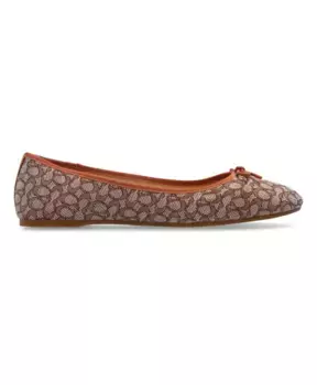 Балетки Эбигейл Coach, коричневый