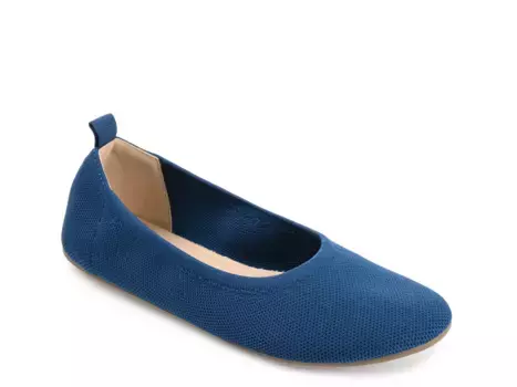 Балетки Jersie Foldable Ballet Flat Journee Collection, темно-синий