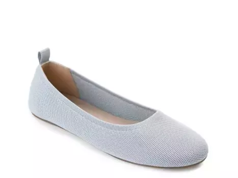 Балетки Jersie Foldable Ballet Flat Journee Collection, светло-голубой