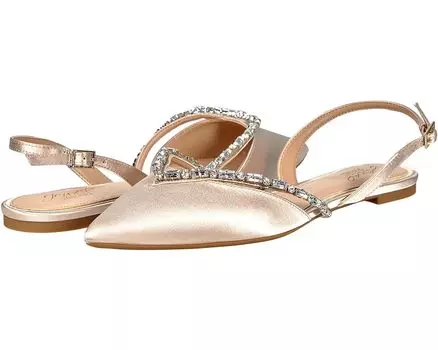 Балетки Jewel Badgley Mischka Camden, цвет Champagne