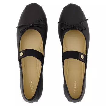 Балетки Jolie - ANINE BING - Кожа - Черный, черный