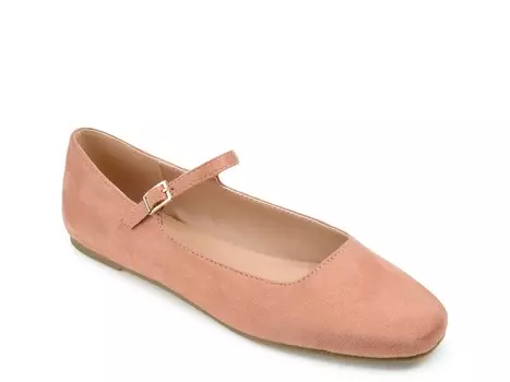 Балетки Journee Collection Carrie Mary Jane, светло-розовый