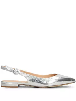 Балетки Julie Dee leather ball, серебряный