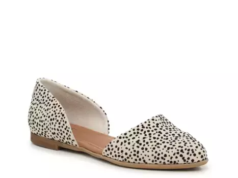 Балетки Jutti Flat Toms, цвет black_creamanimalprint