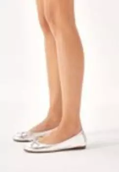 Балетки Kazar, серебряный