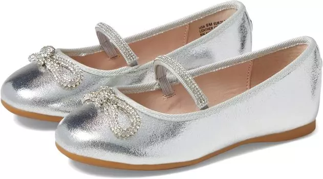 Балетки Kendalla Nina, цвет Silver Crackled Metallic