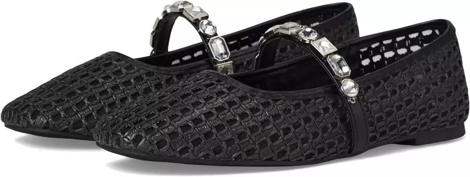 Балетки Kenneth Cole New York Zeta MJ, цвет Black Raffia