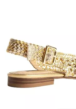 Балетки KESLEM, золотой