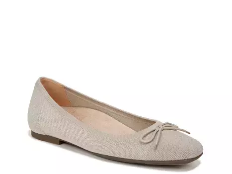Балетки Klara Knit Slip-On Vionic, серо-коричневый
