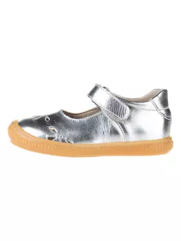 Балетки kmins Leder Spangen, серебряный