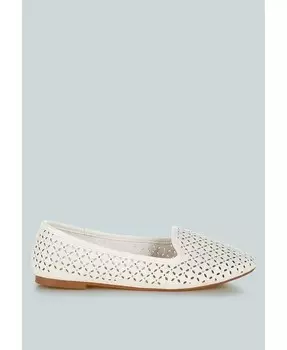 Балетки Kyrie с вырезами London Rag, белый