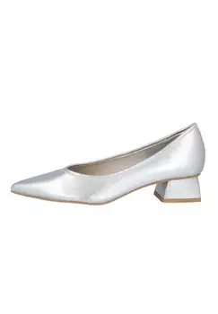 Балетки L&R Shoes, серебро