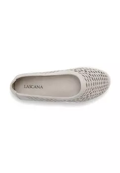 Балетки LASCANA, бежевый