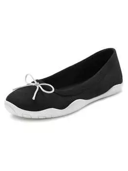 Балетки LASCANA, черный