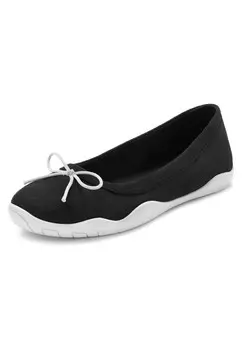 Балетки LASCANA, черный