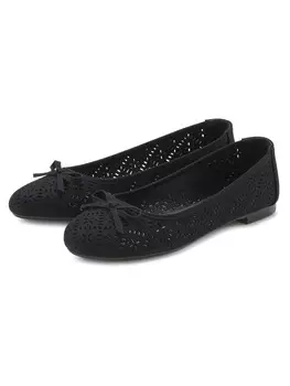 Балетки LASCANA, черный