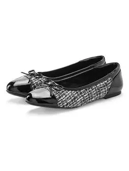 Балетки LASCANA, черный