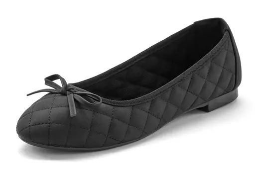 Балетки LASCANA, черный