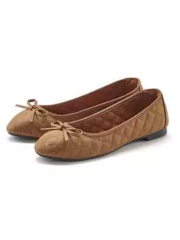 Балетки LASCANA, цвет cognacfarben