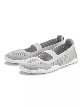 Балетки LASCANA Sneaker, светло-серый