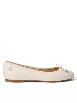 Балетки LAUREN RALPH LAUREN, экрю