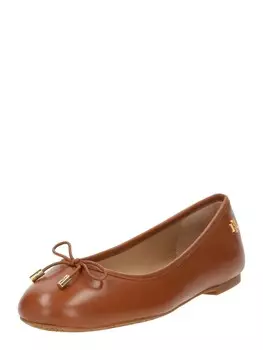 Балетки Lauren Ralph Lauren Ballet Flats JAYNA, коричневый