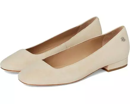 Балетки Lauren Ralph Lauren Emellie Suede Ballet Flat, цвет Sand Dune