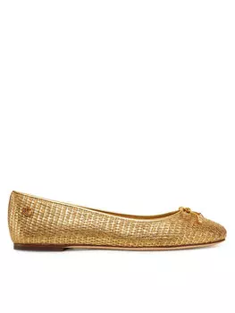 Балетки LAUREN RALPH LAUREN, золотой