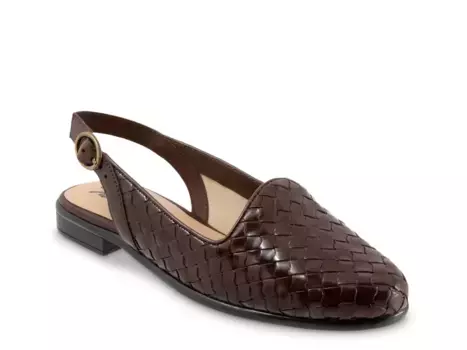 Балетки Lea Flat Trotters, темно-коричневый