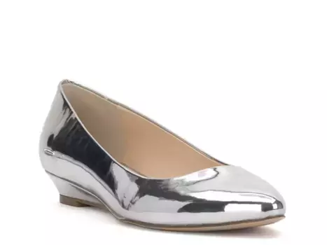 Балетки Leytun Flat Jessica Simpson, серебряный/металлик