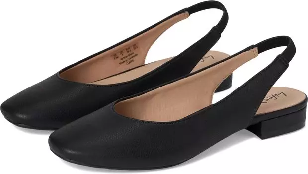 Балетки LifeStride Claire Slingback Ballet Flats, черный