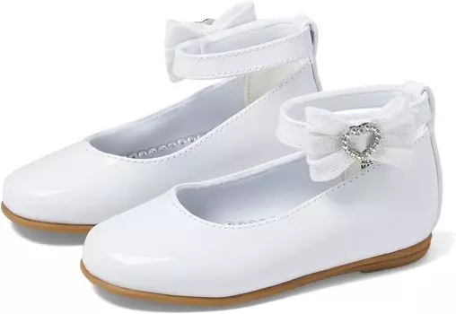 Балетки Lil Pearl Rachel Shoes, цвет White Patent