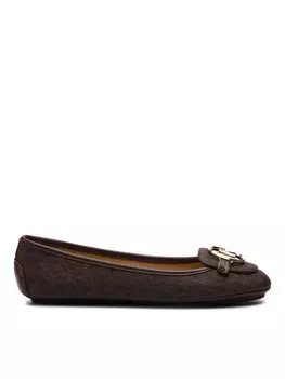 Балетки Lillie Moc MICHAEL KORS, коричневый