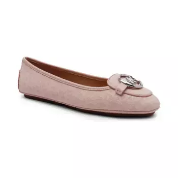 Балетки Lillie мок с добавлением кожи Michael Kors, розовый