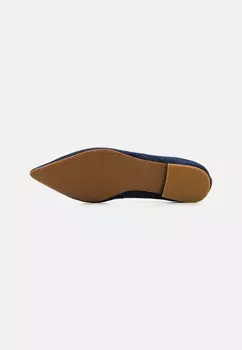 Балетки LONDYN SUEDE BALLET FLAT Lauren Ralph Lauren, темно-синий