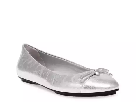 Балетки Luci Slip-On Anne Klein, серебряный/металлик