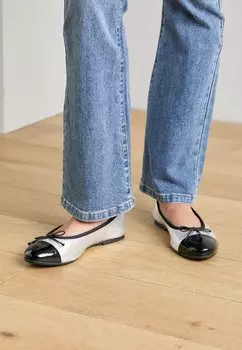 Балетки LUCY LU Pavement, серебристый