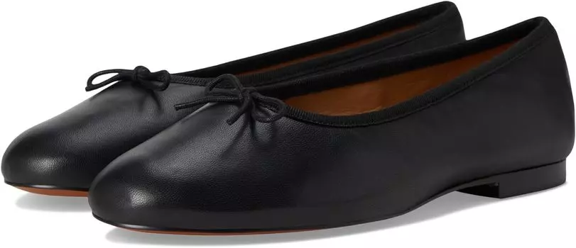 Балетки Madewell Francine, цвет True Black