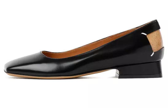 Балетки Maison Margiela Dcortiqu, черный