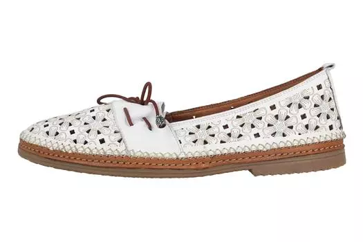 Балетки manitu Slipper, белый