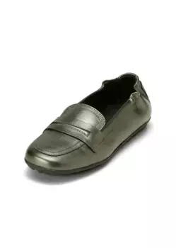 Балетки Marc O'Polo "с металлическим эффектом", серый