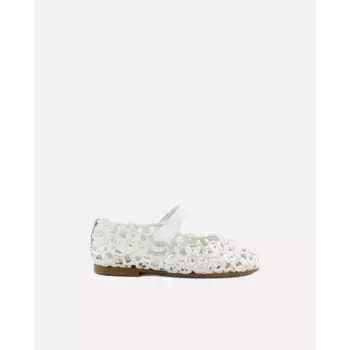 Балетки Мэри Джейн Eli 1957, белый