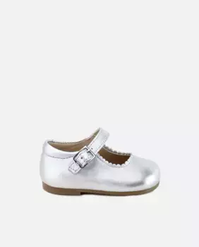 Балетки Мэри Джейн Eli 1957, серебряный