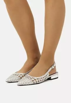 Балетки Maria Mare, серебряный