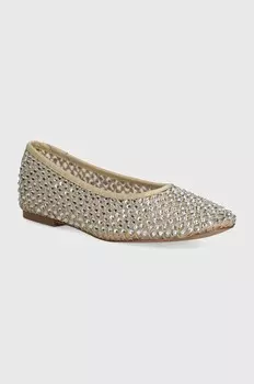 Балетки Марлы Steve Madden, серебряный