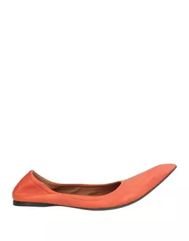 Балетки Marni, оранжевый