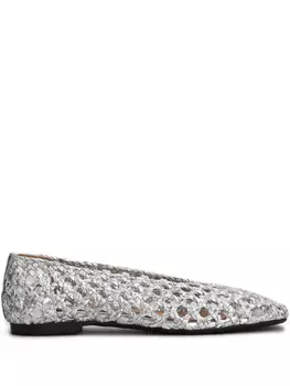 Балетки Maya Plait Carmens, серебряный