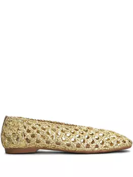 Балетки Maya Plait Carmens, золотой