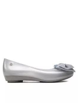 Балетки Melissa, серебряный