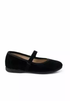 Балетки MERCEDITAS TIRA FINA ADHERENTE Pisamonas, цвет metallic black
